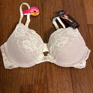 Makdenform Pushup Lace Underwire Bra